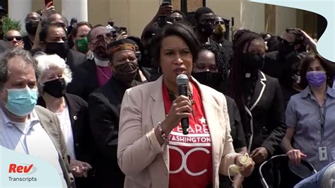 Washington DC Mayor Muriel Bowser Speech At Black Lives Matter Mural Rev Blog
