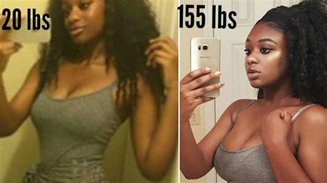 This Woman S Before And After Photos Celebrate Her Pound Weight Gain Glamour