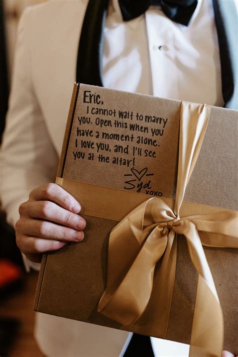 Ideas for the bride from the groom. | gift for the groom | gift from bride to groom | unique ...
