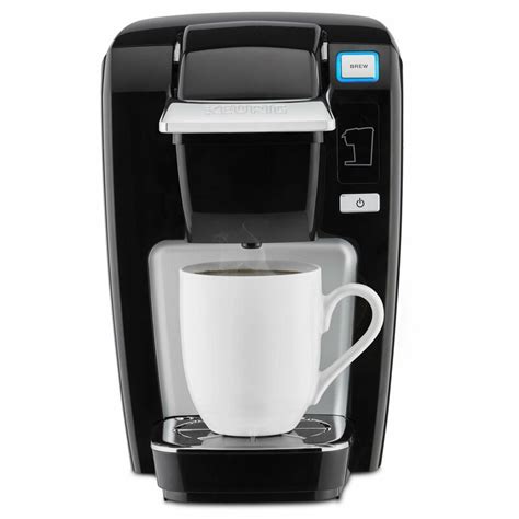 It comes with a choice of three cups of different sizes and has a removable water reservoir so you can easily fill the jar. Keurig K15 Classic Series, Single Serve K-Cup Pod Coffee ...