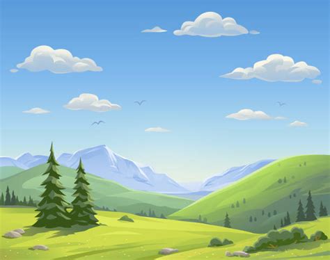 Valley Illustrations Royalty Free Vector Graphics And Clip Art Istock