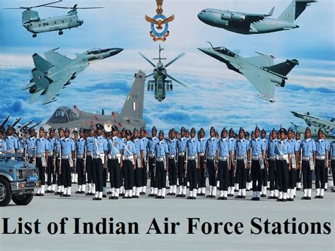 List Of Indian Air Force Stations