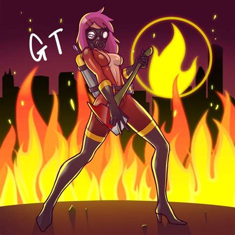 Tf Female Pyro By Gotwin On Deviantart Team Fortress Team