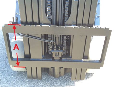 Forklift Load Steel Backrests For Forklifts Pallet Trucks
