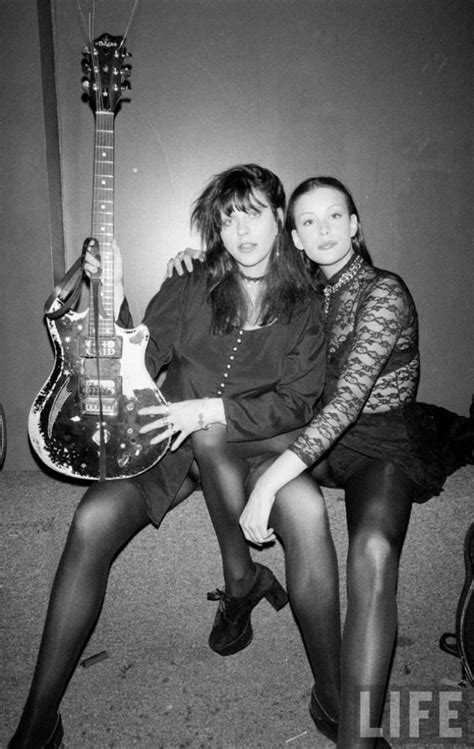 15 Year Old Liv Tyler With Mom Bebe Buell Photographed By David Mcgough