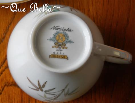 The oldest noritake china is the most valuable and rare. ~Que Bella~: Noritake China