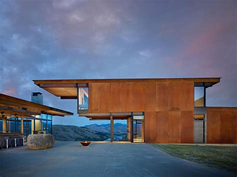 The Country House In The Picturesque Valley The Project Of Olson