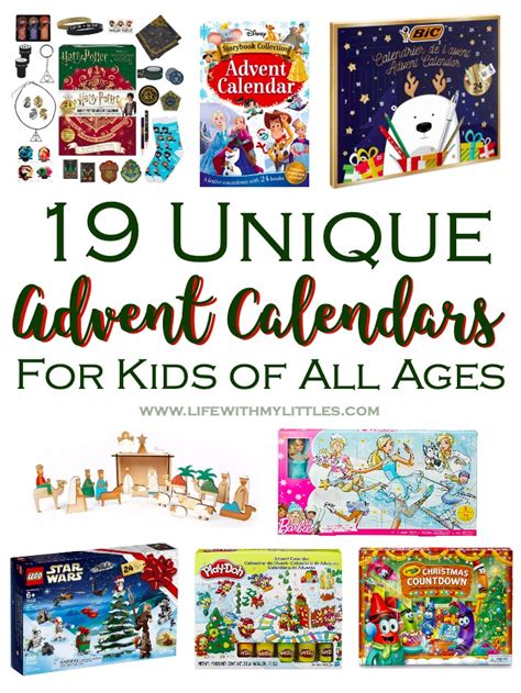 19 Unique Advent Calendars Life With My Littles