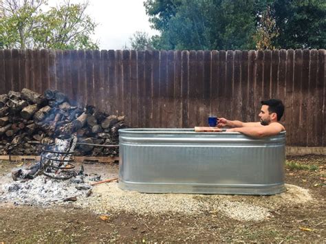 This Genius Stock Tank Hot Tub Is Perfect For Summer Nights Stock Tank Hot Tub Hot Tub
