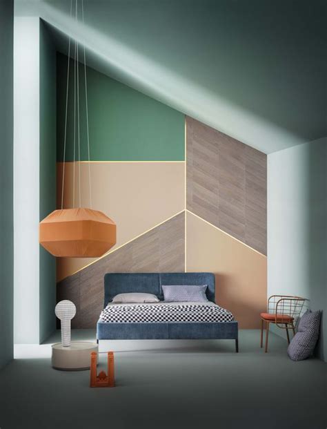 25 Dazzling Geometric Walls For The Modern Home