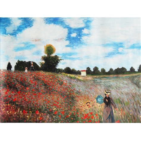 Yourpainting Yourpainting Classic Art Field Of Poppies Near Argenteuil