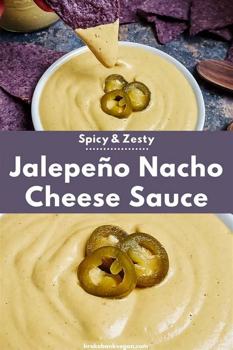 Zesty Jalapeño Nacho Cheese Sauce (Vegan & Gluten-Free) | Recipe