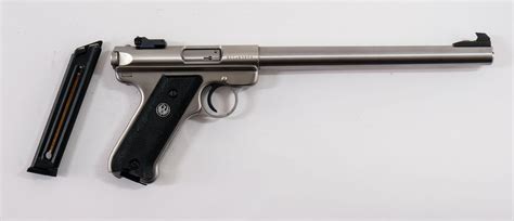 Sold Price Ruger Mk Ii Stainless 22 Pistol October 6 0119 100 Pm Edt