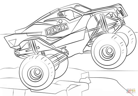Madusa Monster Trucks Pages Coloring Pages
