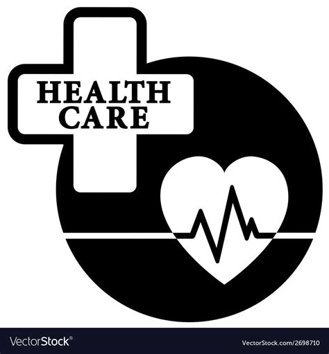 Health Care Medical Icon Royalty Free Vector Image