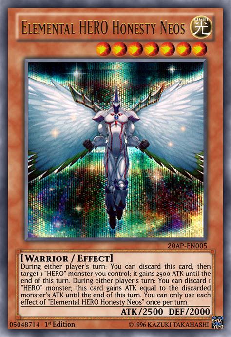 We did not find results for: Elemental HERO Honesty Neos Yugioh OCG by yeidenex on DeviantArt