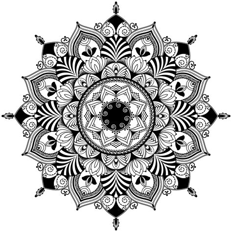 Mandala Zentangle Mandalas Coloriages Difficiles Pour Adultes 547