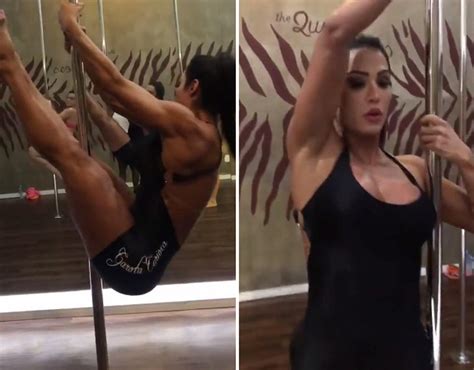 Gracyanne Barbosa Mostra Novos Movimentos No Pole Dance Celebridades