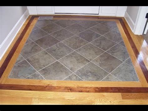 Check spelling or type a new query. Hardwood Floor with Tile Inlay at Entryway - YouTube