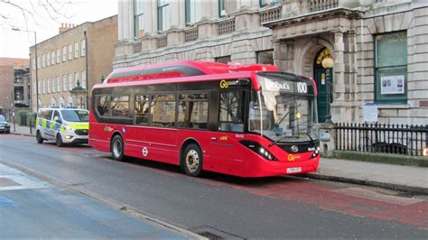 New Electric Buses On London Bus Route 100 Youtube