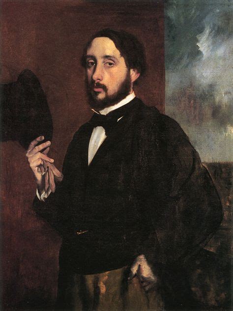 Self Portrait By Edgar Degas Edgar Degas Wikipedia Autoritratti