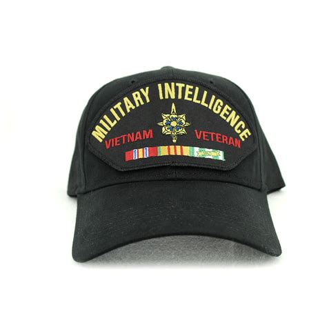 Us Army Military Intelligence Vietnam Veteran Ball Cap Us Army Branch