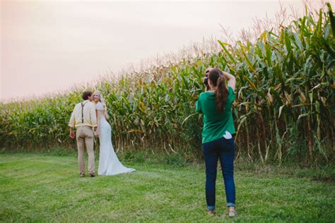 Southern Wedding Corn Fields