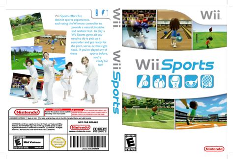 Wii Sports Cover By Knux68 On DeviantArt