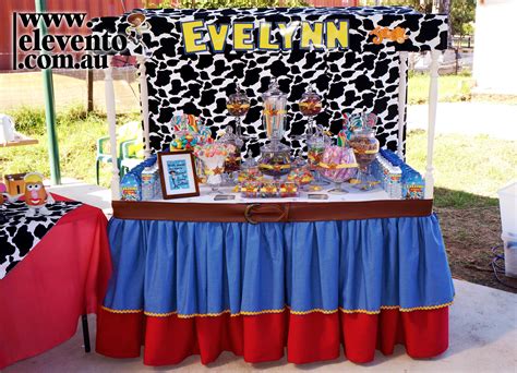 The toy story party we set-up! Love the candy bar we did? Everything