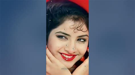 Saat Samundar Paar Song 💕 Divya Bharti 🥰 Cute Actress Bollywood Status Shortsvideo Youtube