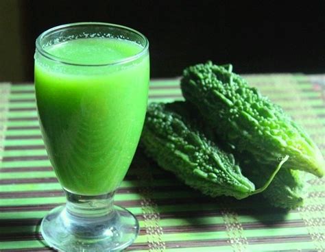 Many people know about the advantages juicing may have for just about anyone. Bitter Gourd Juice Recipe / Bitter Melon (Karela) Juice ...