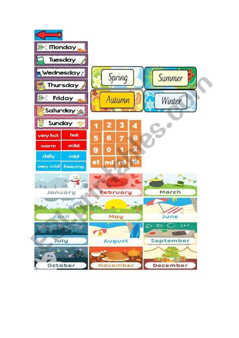 All About Today Cards Esl Worksheet By Susanatavares