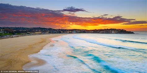 Amazing Sunrise Above Bondi Beach Print Photos Fine Art Landscape