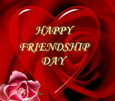 Happy Friendship Day Wallpapers With Red Roses Heart Jokesfb