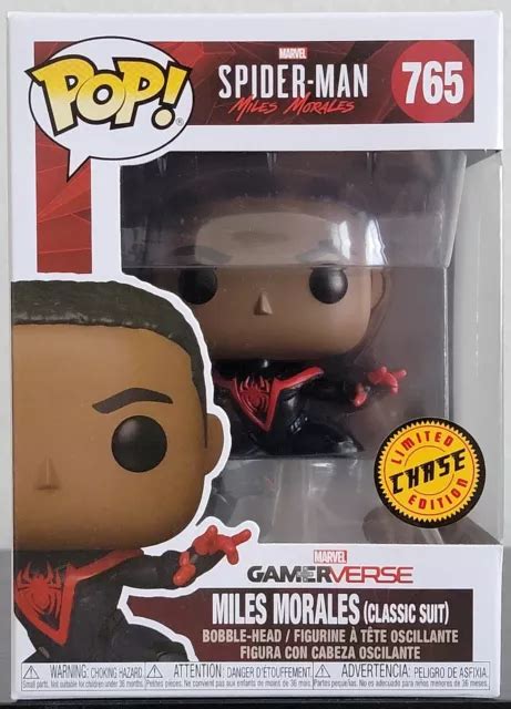 FUNKO POP SPIDER MAN MILES MORALES CLASSIC SUIT Limited Edition CHASE PicClick