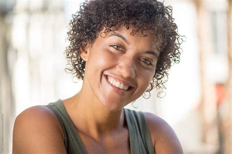 Young African American Actress Headshot By Stocksy Contributor Terry Schmidbauer Stocksy