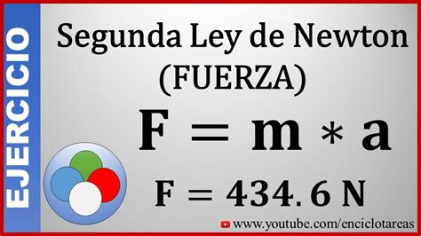 Ejercicio Resuelto Segunda Ley De Newton Fuerza Youtube