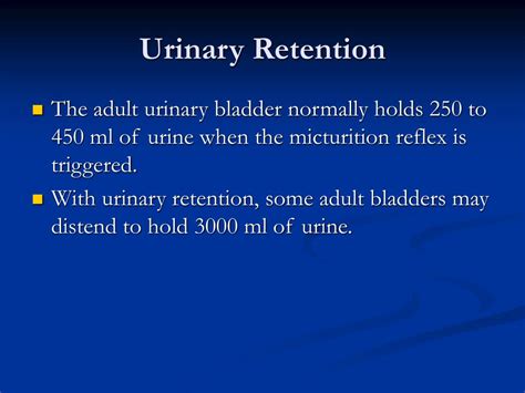 ppt urinary retention powerpoint presentation free download id 6612189