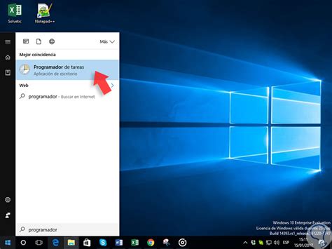 Cómo Abrir Y Configurar Programador Tareas Windows 10 Solvetic