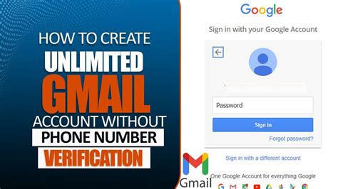 How To Create An Unlimited Gmail Account Without Phone Number