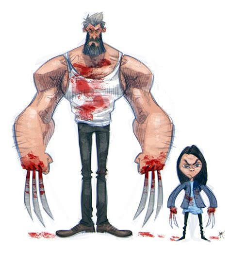 Logan Fan Art Cartoon Character Design Character Drawing Character