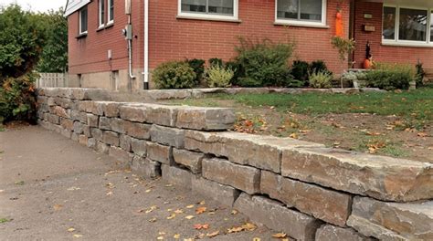 Armour Stone Retaining Walls Services In Ottawa On