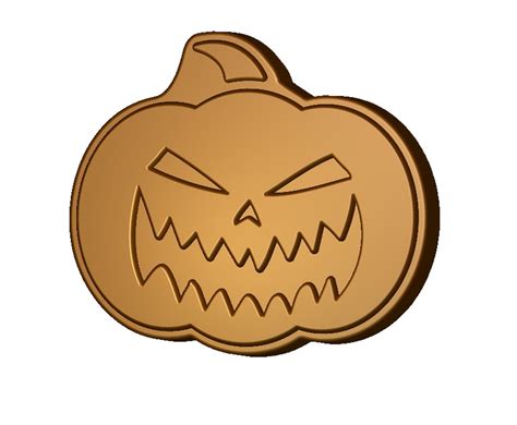 Pumpkin Stl File For 3d Printers And Cnc Router Halloween Stl Etsy