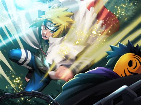 Minato Vs Tobi By Aikawaiichan On Deviantart