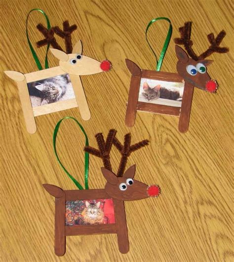 Christmas Crafts To Make With Popsicle Sticks A Girl And A Glue Gun