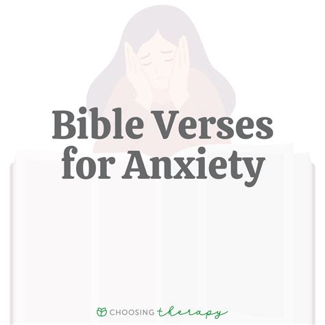 30 Bible Verses For Anxiety Choosing Therapy