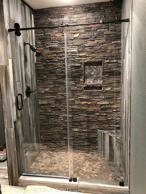 Everything You Need To Know About Stone Shower Wall Panels Shower Ideas