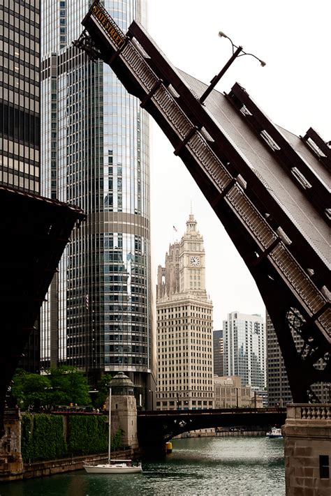 Chicago River Bridge Photo Chicago Art Photography Photos And Images