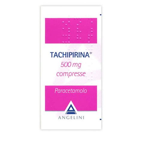 Tachipirina 20 Compresse 500 mg | Farmacia di Fiducia