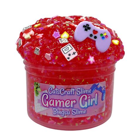 Bingsu Slime Gamer Girl Scented Clear Bingsu Bead Crunchy Asmr With